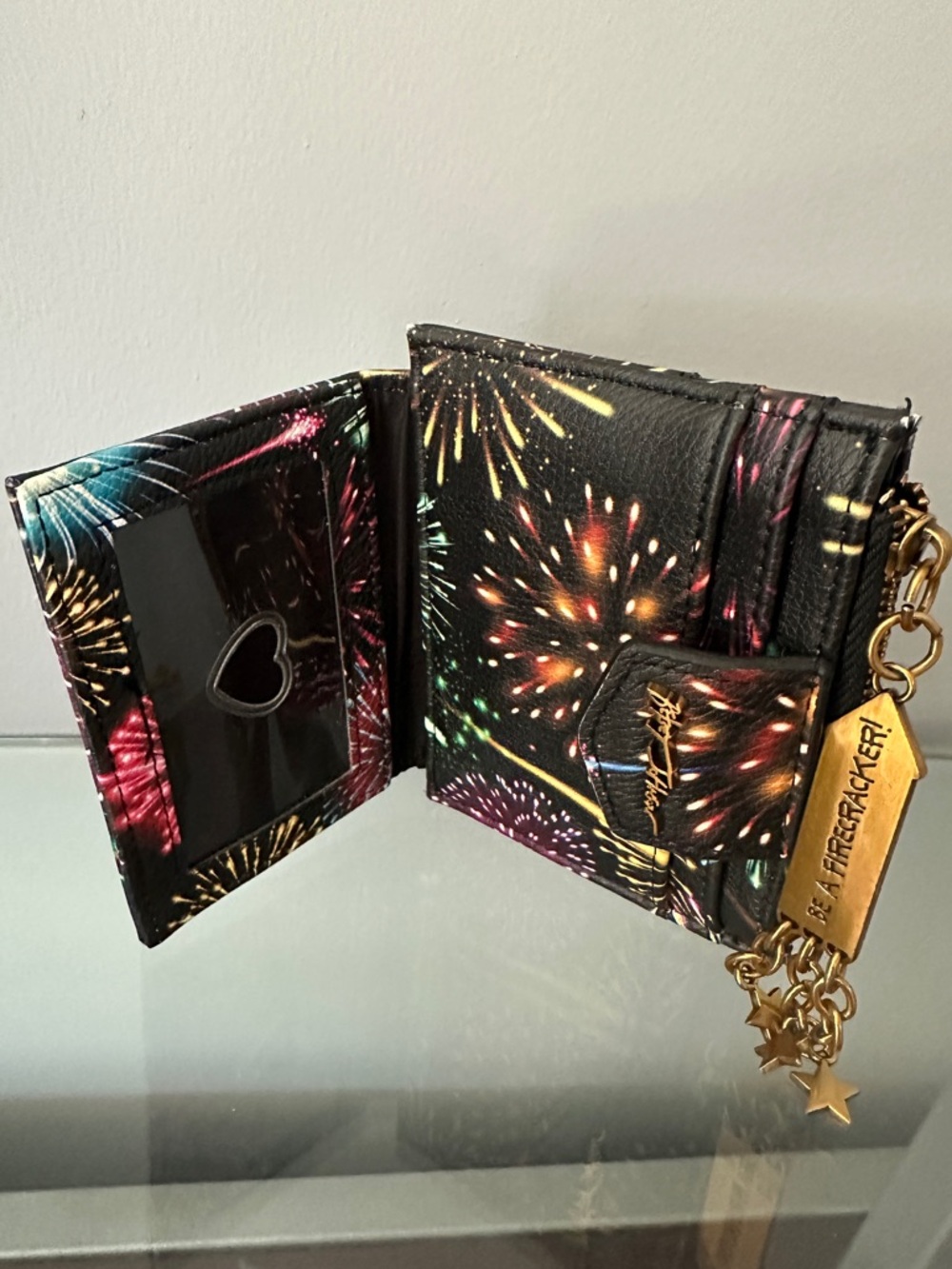 Betsey Johnson Fireworks Wallet - Picture 6 of 8